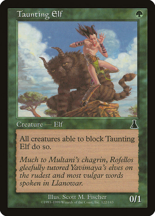 Taunting Elf  (Foil)