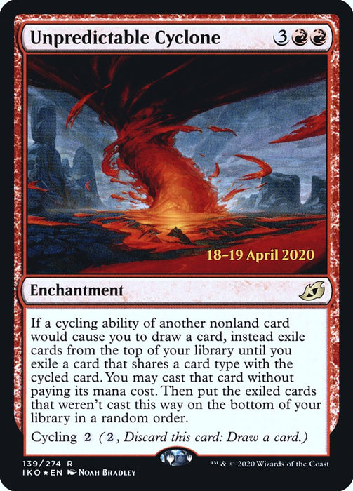 Unpredictable Cyclone  (Foil)