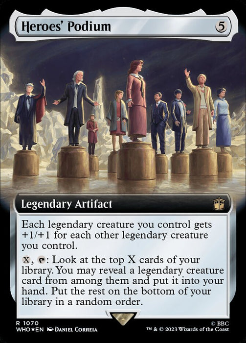 Heroes' Podium - Legendary- Extended Art (Foil)