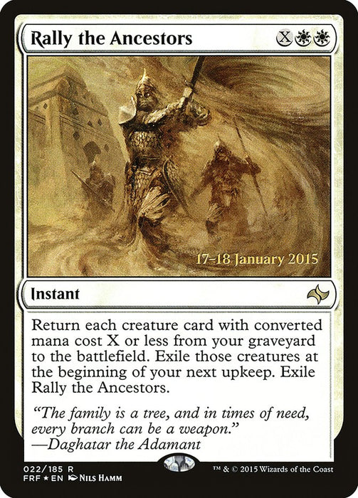 Rally the Ancestors  (Foil)