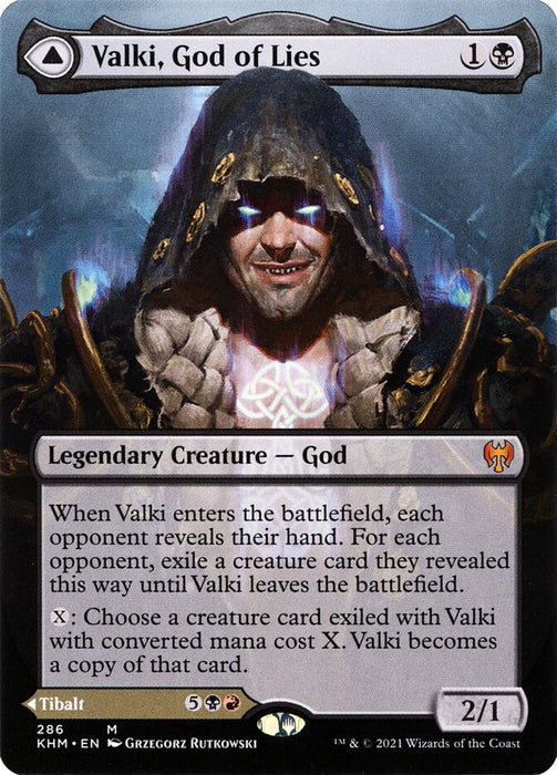 Valki, God of Lies // Tibalt, Cosmic Impostor - Borderless  (Foil)
