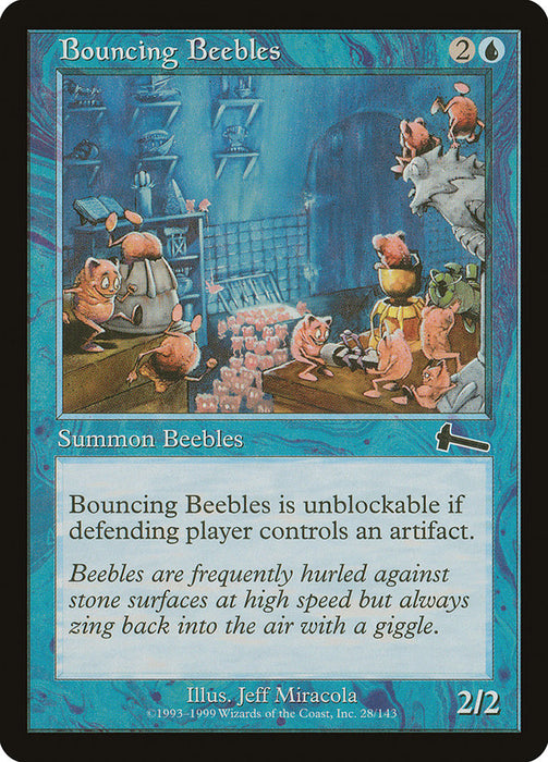 Bouncing Beebles  (Foil)