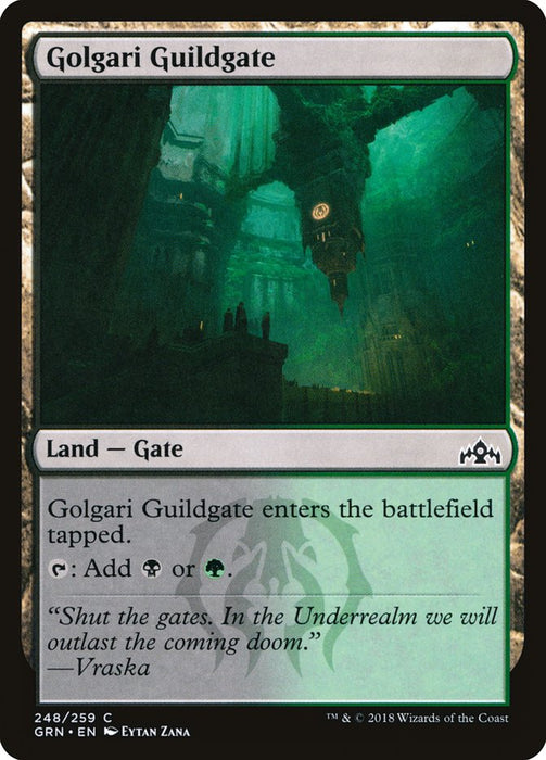 Golgari Guildgate  (Foil)