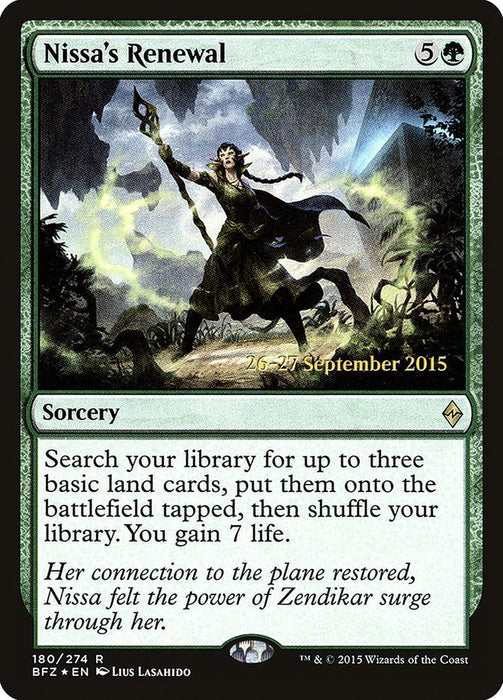 Nissa's Renewal  (Foil)