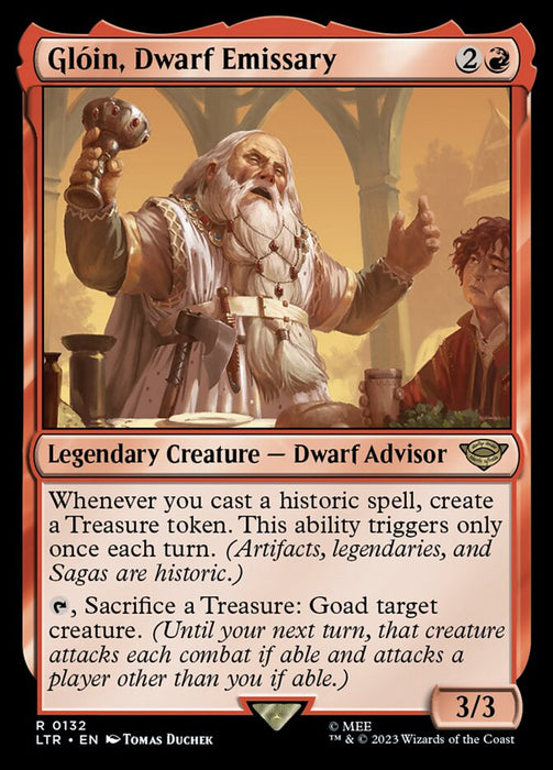 Glóin, Dwarf Emissary - Legendary
