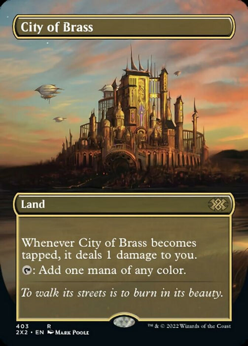 City of Brass - Borderless  - Inverted