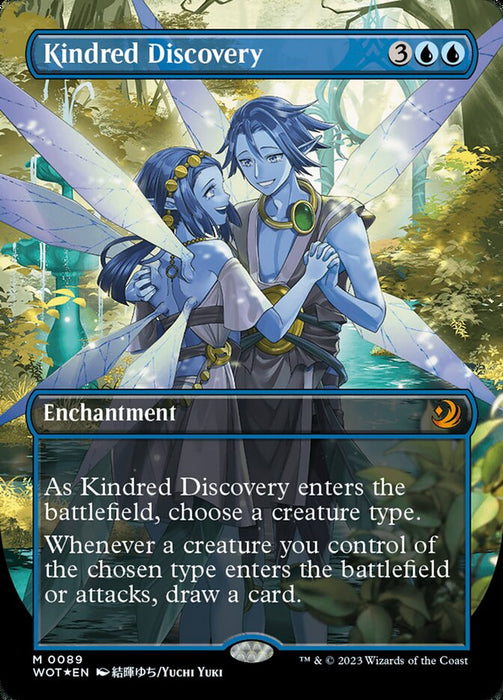 Kindred Discovery - Borderless - Full Art - Inverted (Foil)