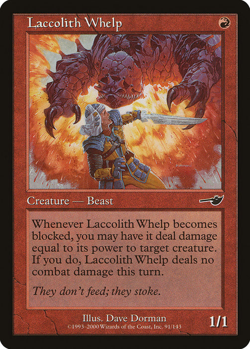 Laccolith Whelp  (Foil)