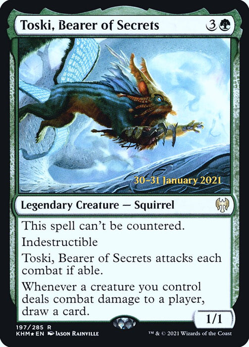 Toski, Bearer of Secrets  - Legendary (Foil)