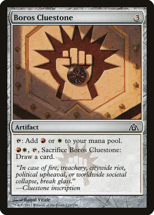 Boros Cluestone  (Foil)