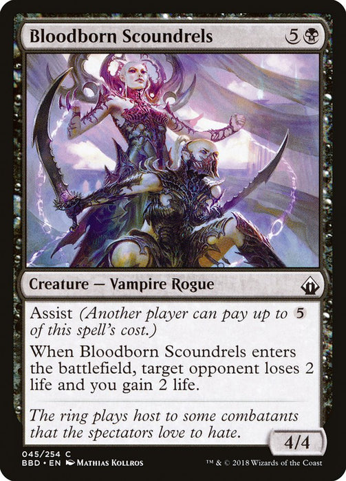 Bloodborn Scoundrels  (Foil)