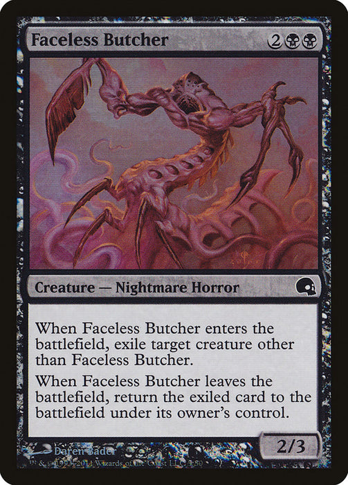 Faceless Butcher  (Foil)