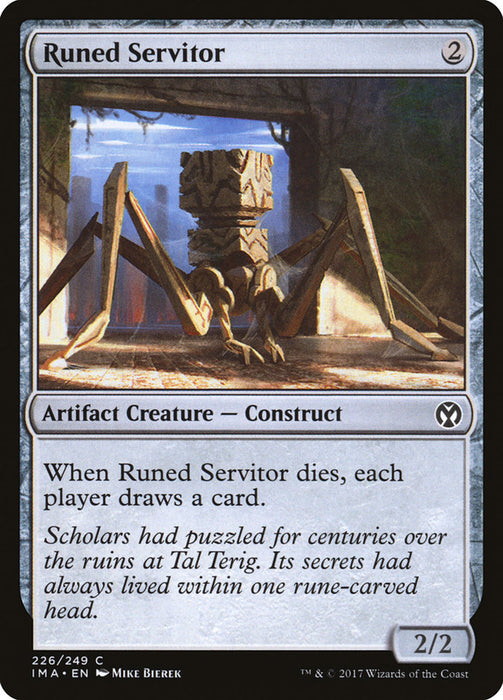 Runed Servitor  (Foil)