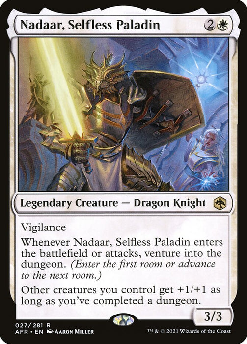 Nadaar, Selfless Paladin  - Legendary (Foil)
