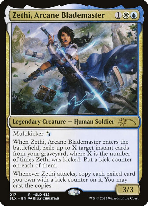 Zethi, Arcane Blademaster - Legendary