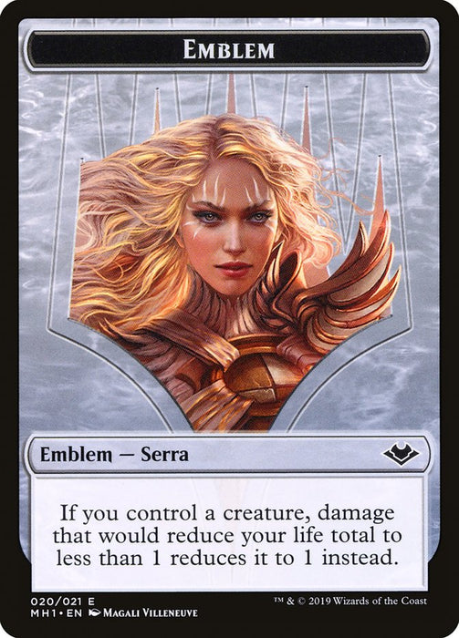 Serra the Benevolent Emblem  (Foil)