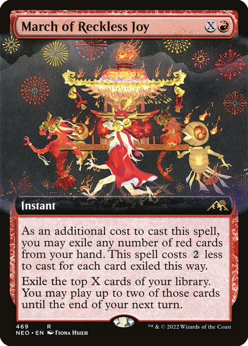 March of Reckless Joy  - Extended Art (Foil)