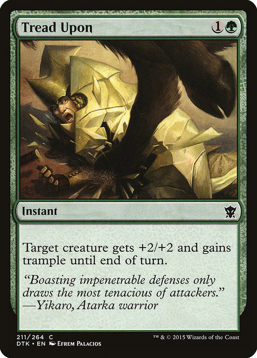 Tread Upon  (Foil)