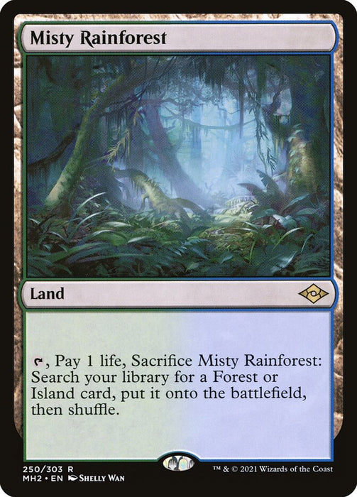 Misty Rainforest  (Foil)