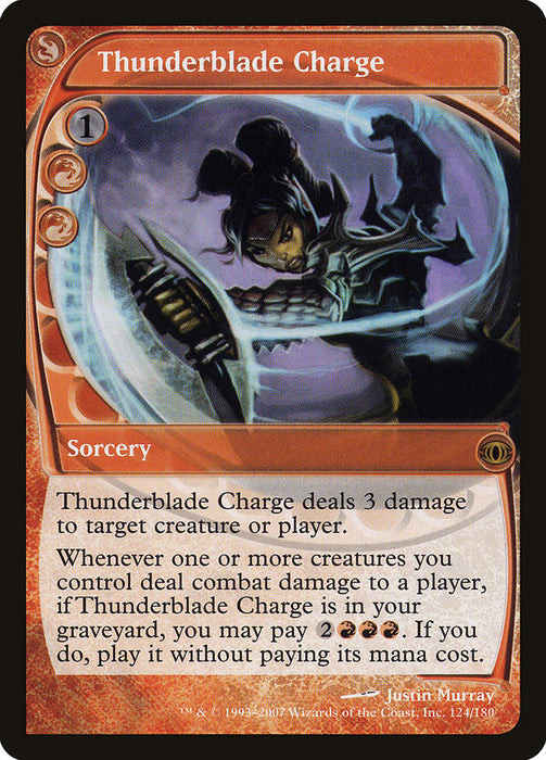Thunderblade Charge  (Foil)