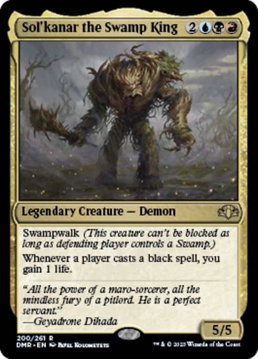 Sol'kanar the Swamp King - Legendary