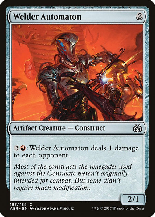 Welder Automaton  (Foil)