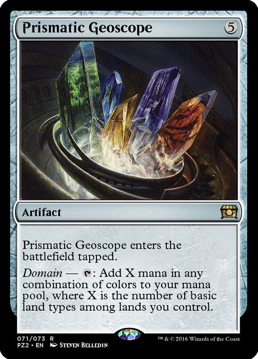 Prismatic Geoscope  (Foil)