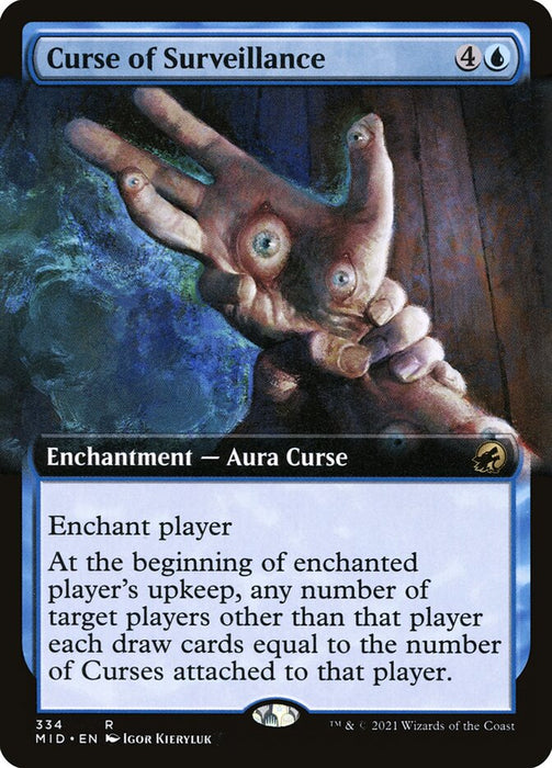 Curse of Surveillance  - Extended Art (Foil)
