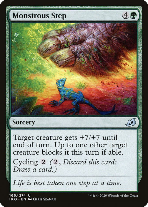 Monstrous Step  (Foil)