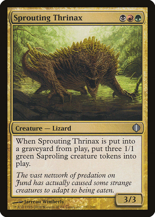 Sprouting Thrinax  (Foil)