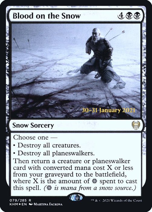 Blood on the Snow  (Foil)