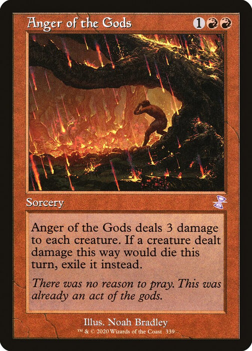 Anger of the Gods - Retro Frame  (Foil)