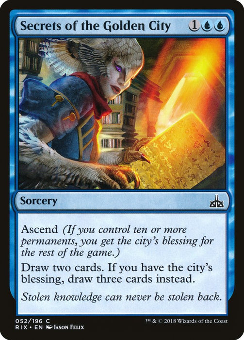 Secrets of the Golden City  (Foil)