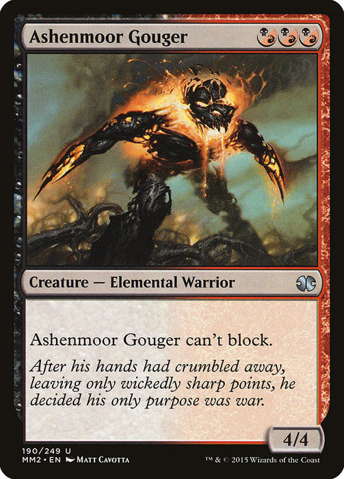 Ashenmoor Gouger  (Foil)
