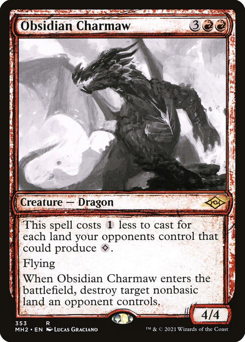 Obsidian Charmaw  - Showcase (Foil)