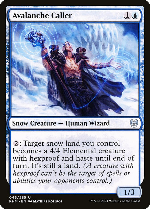 Avalanche Caller  - Snow (Foil)