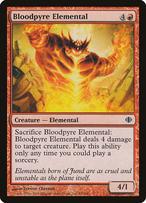 Bloodpyre Elemental  (Foil)