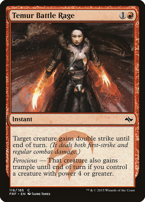 Temur Battle Rage  (Foil)