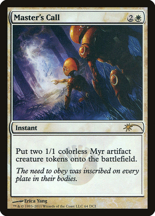 Master's Call  (Foil)