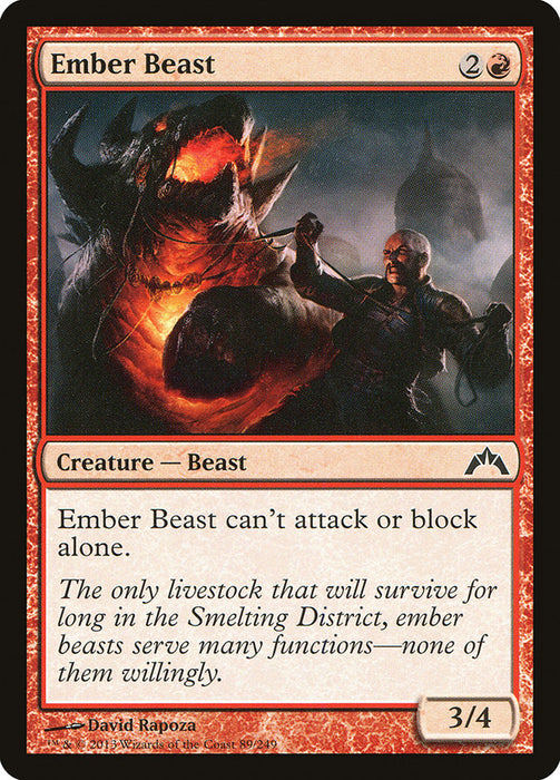 Ember Beast  (Foil)