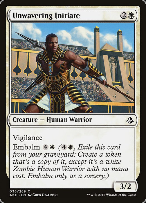 Unwavering Initiate  (Foil)