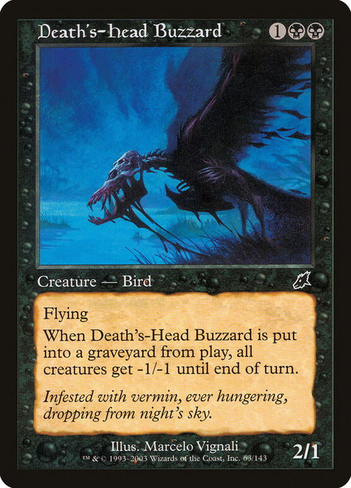Death's-Head Buzzard  (Foil)