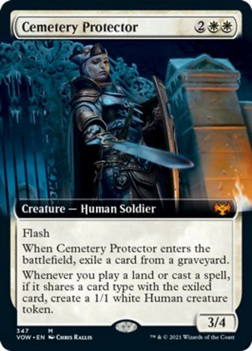 Cemetery Protector  - Extended Art