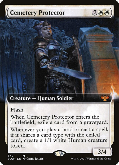 Cemetery Protector  - Extended Art (Foil)