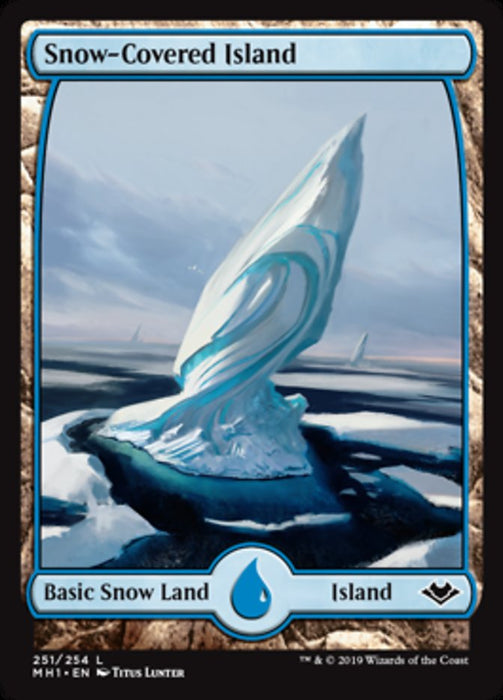 Snow-Covered Island - Full Art