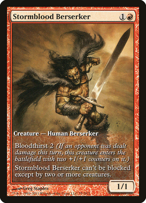 Stormblood Berserker - Full Art