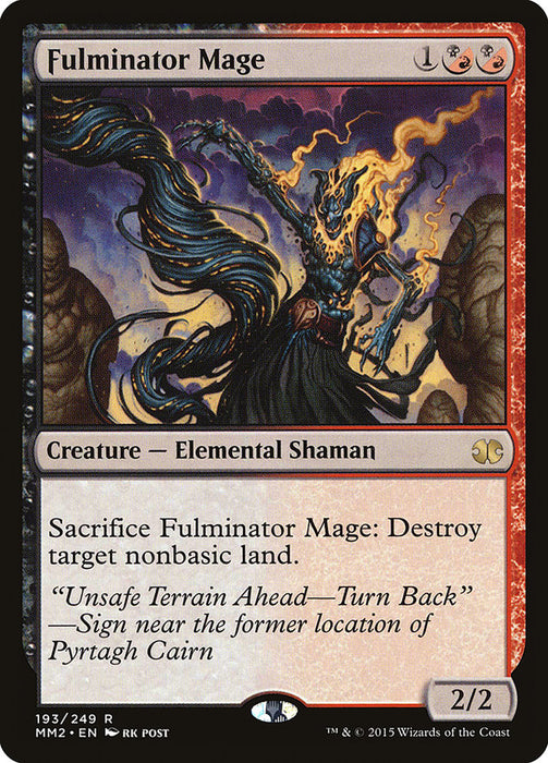 Fulminator Mage  (Foil)