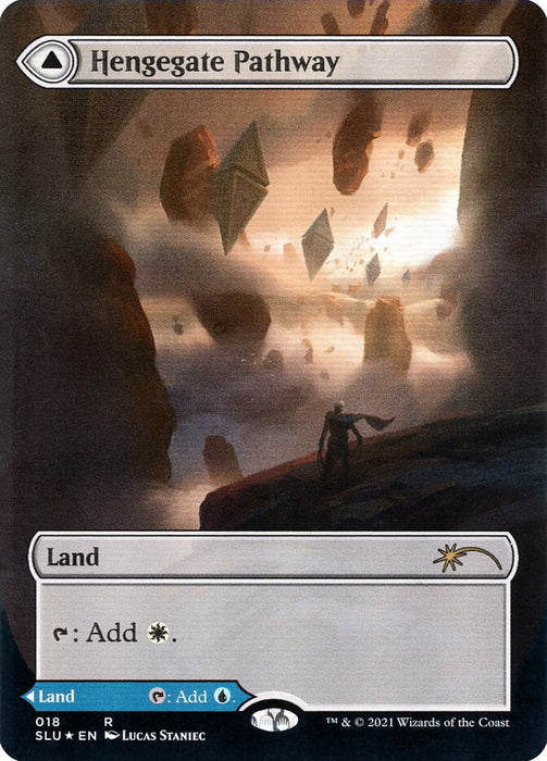 Hengegate Pathway // Mistgate Pathway - Borderless  (Foil)
