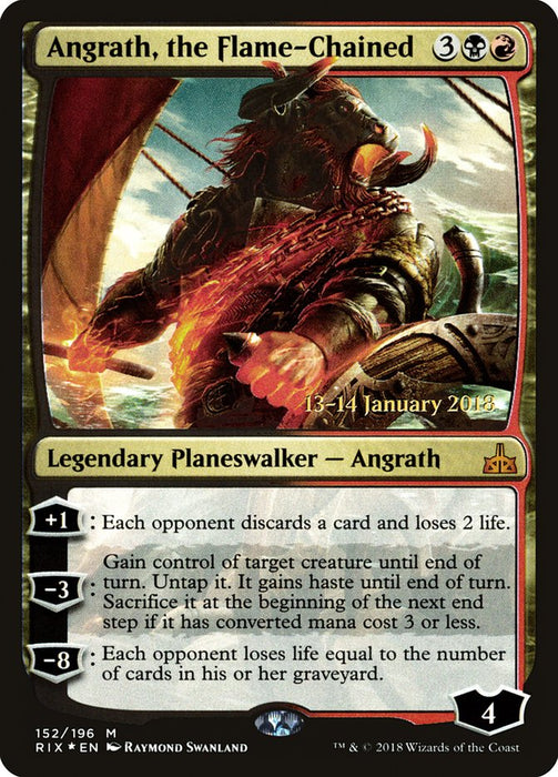 Angrath, the Flame-Chained  (Foil)