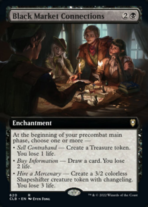 Black Market Connections  - Extended Art